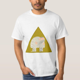 De bochel van de Notre Dame verkleed als een mummi T-shirt