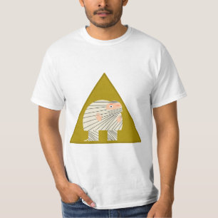 De bochel van de Notre Dame verkleed als een mummi T-shirt