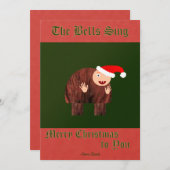 De bochel van Notre Dame Vakantiewensen Feestdagenkaart (Voorkant / Achterkant)