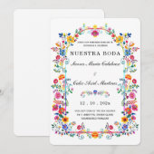 De Boda Mexicanen vol kleur Kaart (Voorkant / Achterkant)