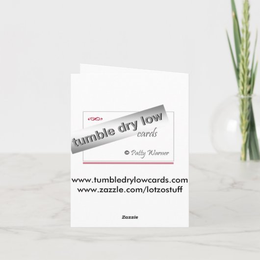 De bodem van onze Harten dankt yous Bedankkaart (Achterkant)