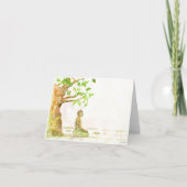 De Bodhi boom begroet de Kaarten (Voorkant)