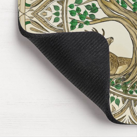 De Bodhi boom Dharma Wiel Muismat (Hoek)