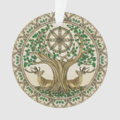 De Bodhi boom Dharma Wiel Ornament (voorkant)