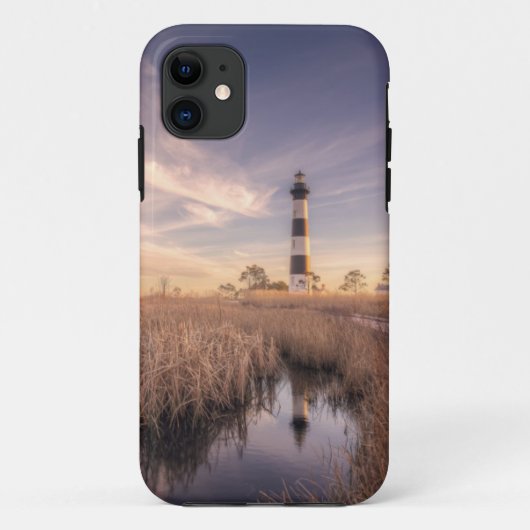 De Bodie Island Lighthouse bij zonsondergang Case-Mate iPhone Case (Achterkant)
