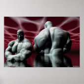 de bodybuilder poster (Voorkant)