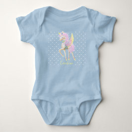 De Bodysuits heeft een schattig eenhoornontwerp.