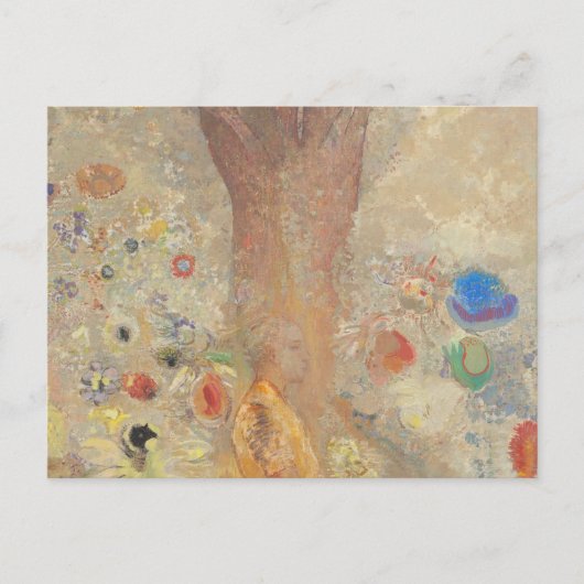 De Boeddha door Odilon Redon Briefkaart (Voorkant)