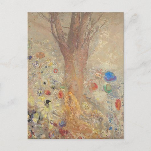 De Boeddha door Odilon Redon Briefkaart (Voorkant)