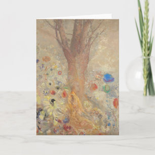 De Boeddha door Odilon Redon Kaart