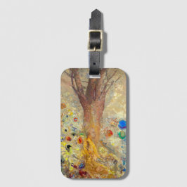 De Boeddha | Odilon Redon | Bagagelabel