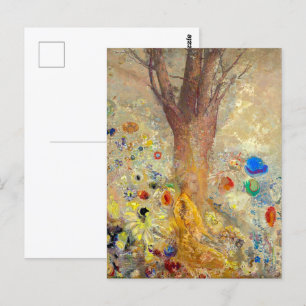 De Boeddha   Odilon Redon   Briefkaart