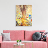 De Boeddha | Odilon Redon | Canvas Afdruk (Insitu (Woonkamer))