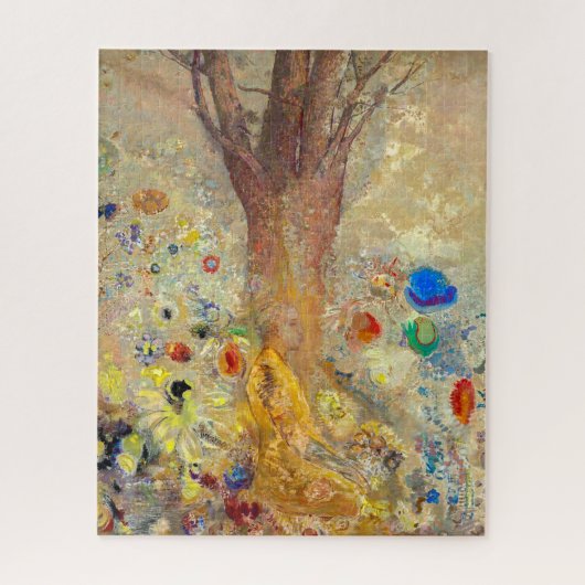 De Boeddha | Odilon Redon | Legpuzzel (Verticaal)