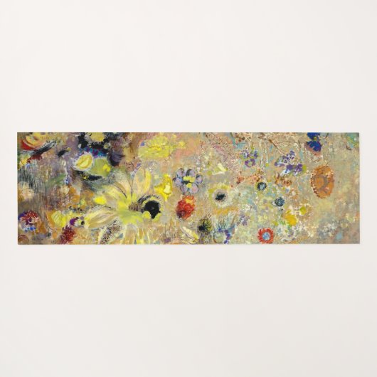 De Boeddha | Odilon Redon | Yogamat (Achterkant (horizontaal))