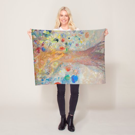 De Boeddha, Redon Fleece Deken (In situ)