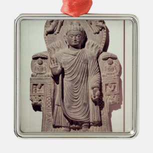 De boeddha van het grote wonder metalen ornament