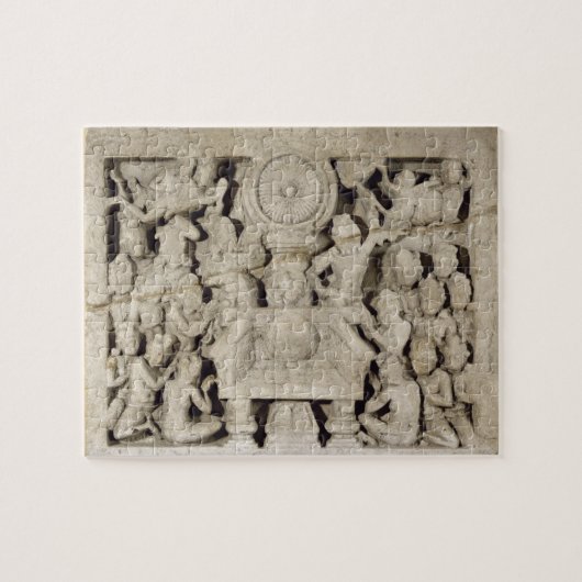 De boeddhistische symbolen, Amaravati (li Legpuzzel (Horizontaal)