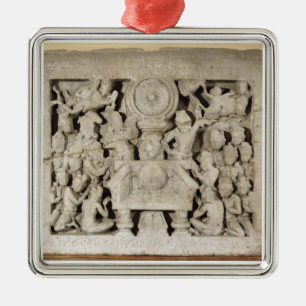 De boeddhistische symbolen, Amaravati (li Metalen Ornament
