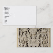 De boeddhistische symbolen, Amaravati (li Visitekaartje (Voorkant / Achterkant)