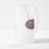 De boeken & brouwsels 3" magneet matglas bierpul (Voorkant rechts)