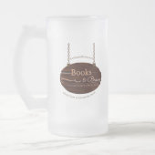 De boeken & brouwsels 3" magneet matglas bierpul (Links)