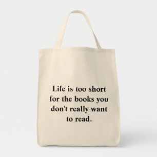 De boeken die u wilt om geen zak lezen tote bag