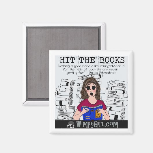 De boeken magneet (Voorkant / Achterkant)