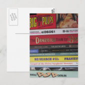 De Boeken van de Pop van de pulp Briefkaart (Voorkant / Achterkant)