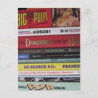 De Boeken van de Pop van de pulp Briefkaart