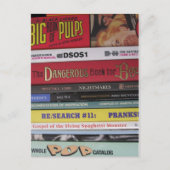 De Boeken van de Pop van de pulp Briefkaart (Voorkant)