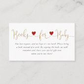 De Boeken van de valentijn van het Hart voor het T Visitekaartje (Voorkant)