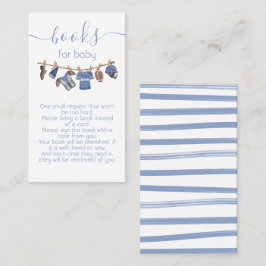 De Boeken van het Baby shower van de Kast van het  Visitekaartje