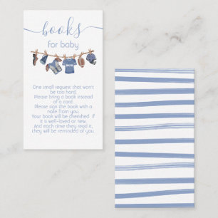 De Boeken van het Baby shower van de Kast van het  Visitekaartje
