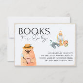 De Boeken van het Baby shower van het Beer van de  Kaart (Voorkant)