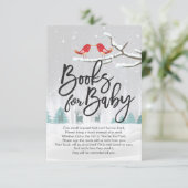 De Boeken van het baby shower voor Baby/brengen ee Kaart (Staand voorkant)