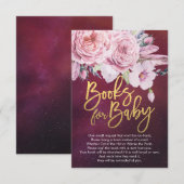 De Boeken van het baby shower voor Baby/brengen ee Kaart (Voorkant / Achterkant)