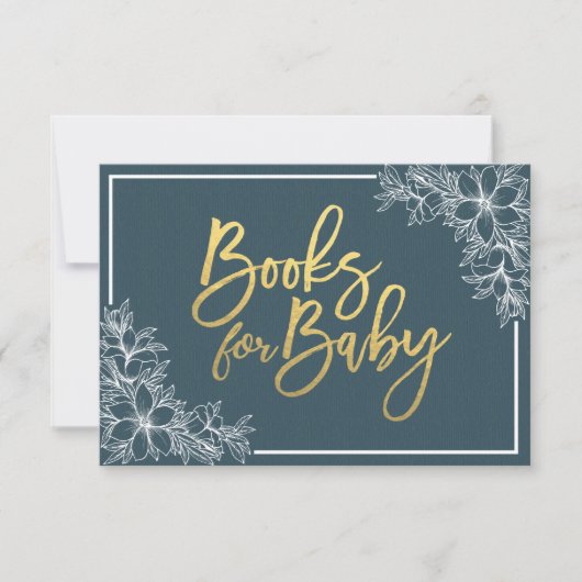 De Boeken van het Baby shower voor Baby/brengen ee Kaart (Voorkant)