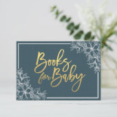 De Boeken van het Baby shower voor Baby/brengen ee Kaart (Staand voorkant)