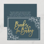 De Boeken van het Baby shower voor Baby/brengen ee Kaart (Voorkant / Achterkant)