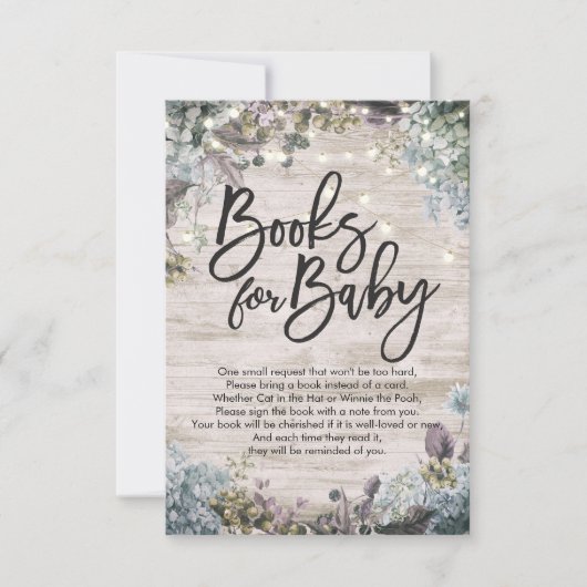 De Boeken van het baby shower voor Baby/brengen ee Kaart (Voorkant)