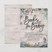 De Boeken van het baby shower voor Baby/brengen ee Kaart (Voorkant / Achterkant)