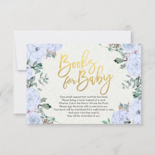 De Boeken van het baby shower voor Baby/brengen ee Kaart (Voorkant)