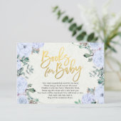 De Boeken van het baby shower voor Baby/brengen ee Kaart (Staand voorkant)