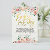 De Boeken van het baby shower voor Baby/brengen ee Kaart (Staand voorkant)