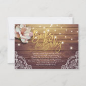 De Boeken van het baby shower voor Baby/brengen ee Kaart (Voorkant)