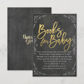 De Boeken van het baby shower voor Baby/brengen ee Kaart (Voorkant / Achterkant)