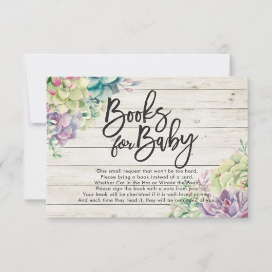 De Boeken van het baby shower voor Baby/brengen ee Kaart (Voorkant)