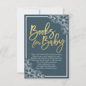 De Boeken van het baby shower voor Baby/brengen ee Kaart (Voorkant)
