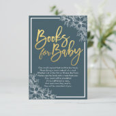 De Boeken van het baby shower voor Baby/brengen ee Kaart (Staand voorkant)